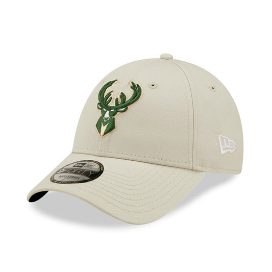 New Era Cap Milwaukee Bucks Essential Beige